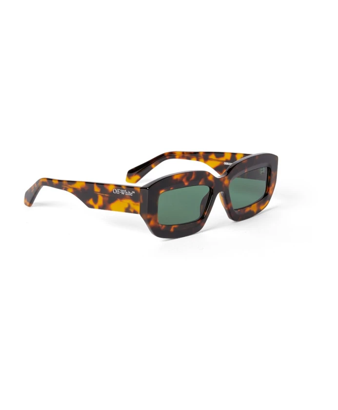 

Солнцезащитные очки Charlotte в цвете Гавана/зеленый Off White, коричневый