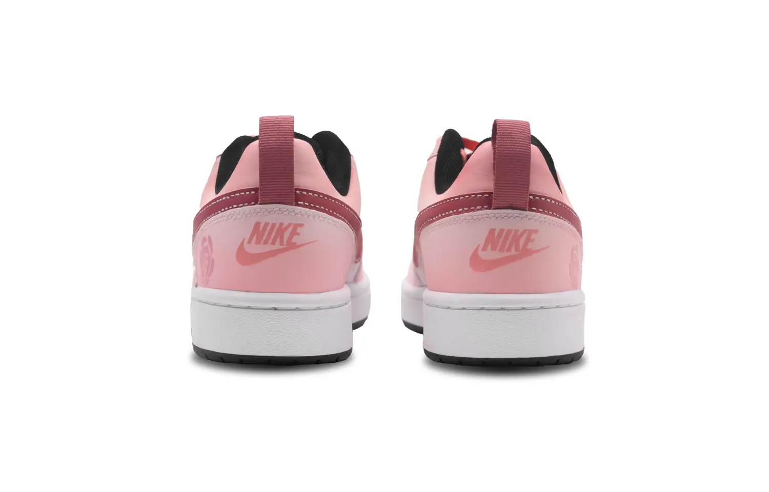 

Кроссовки Nike Court Borough Skateboard Shoes Women's Low-Top Pink, Розовый, Кроссовки Nike Court Borough Skateboard Shoes Women's Low-Top Pink