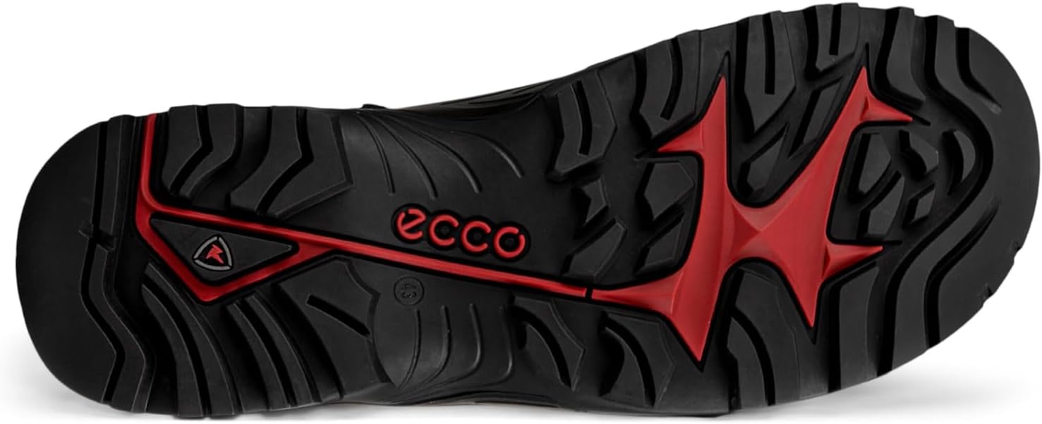 Мужские водонепроницаемые ботинки ECCO Offroad с высокими шнурками, черный — фото 3