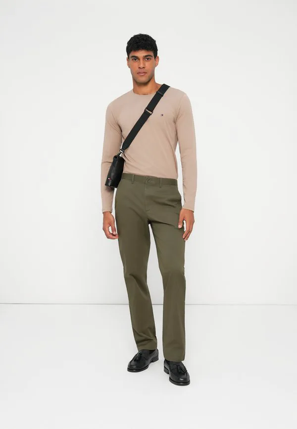 Брюки-Чиносы прямого кроя из саржи denton Tommy Hilfiger, Army Green — фото 2