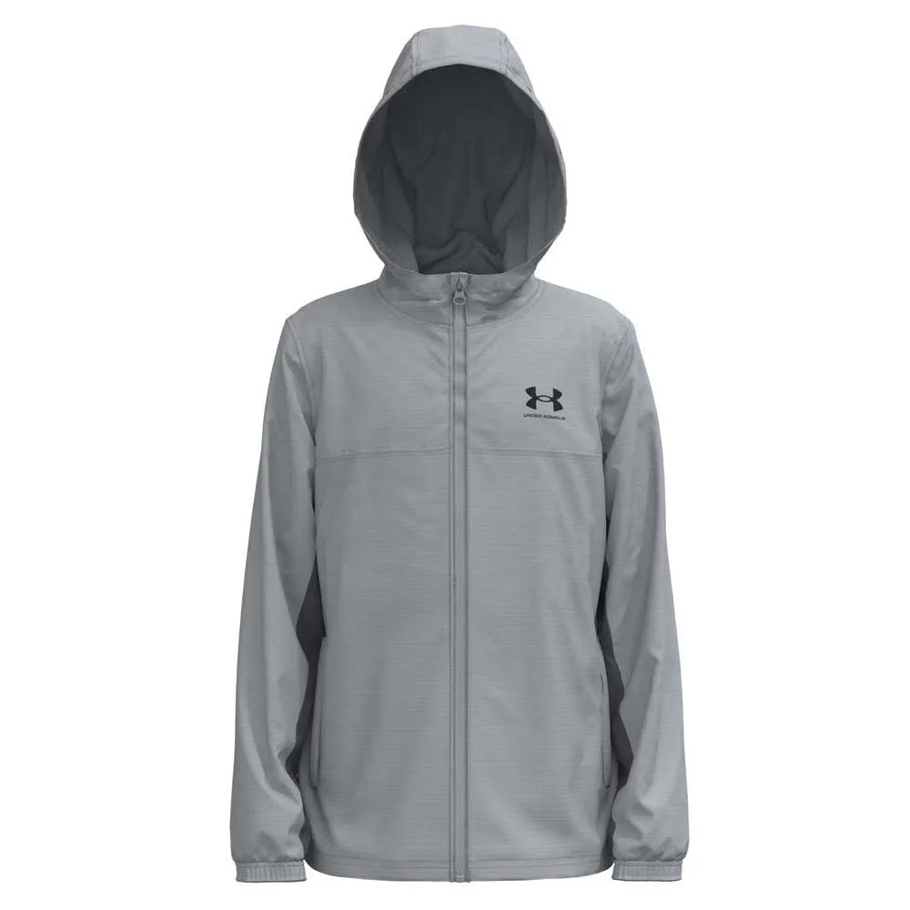 

Толстовка Under Armour Rival Woven full zip, серый