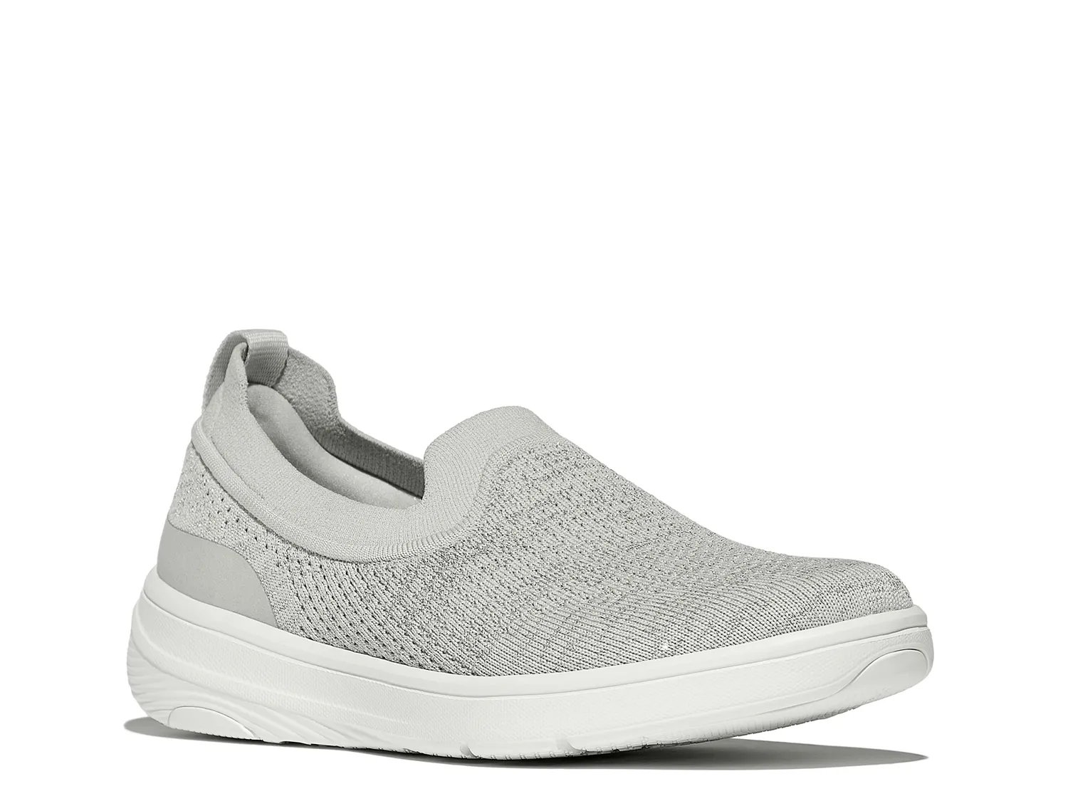 Слипоны FitFlop Super-Q Slip-On Sneaker, серый