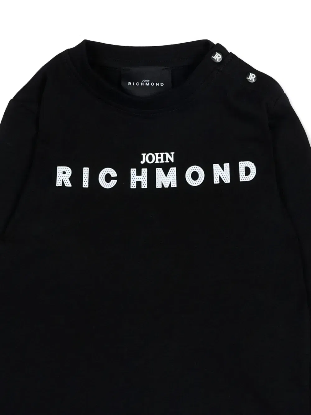 Футболка с длинными рукавами John Richmond Junior, черный — фото 3