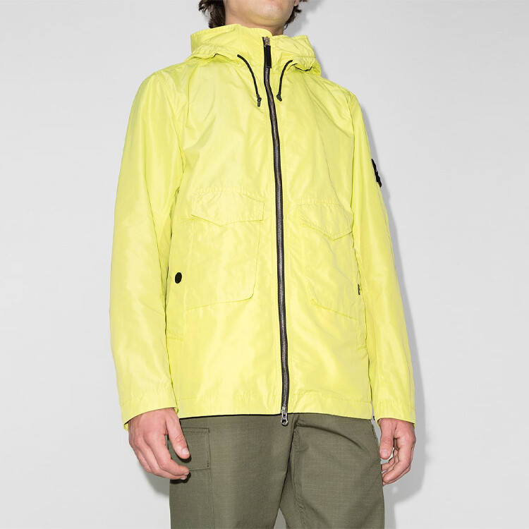 Куртка мужская уличная желтая Stone Island, желтый — фото 2