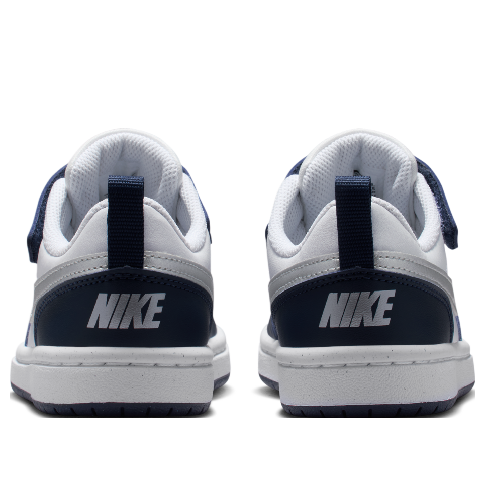 (PS) Кроссовки Nike Court Borough Low Recraft 'White Silver Navy' — фото 3