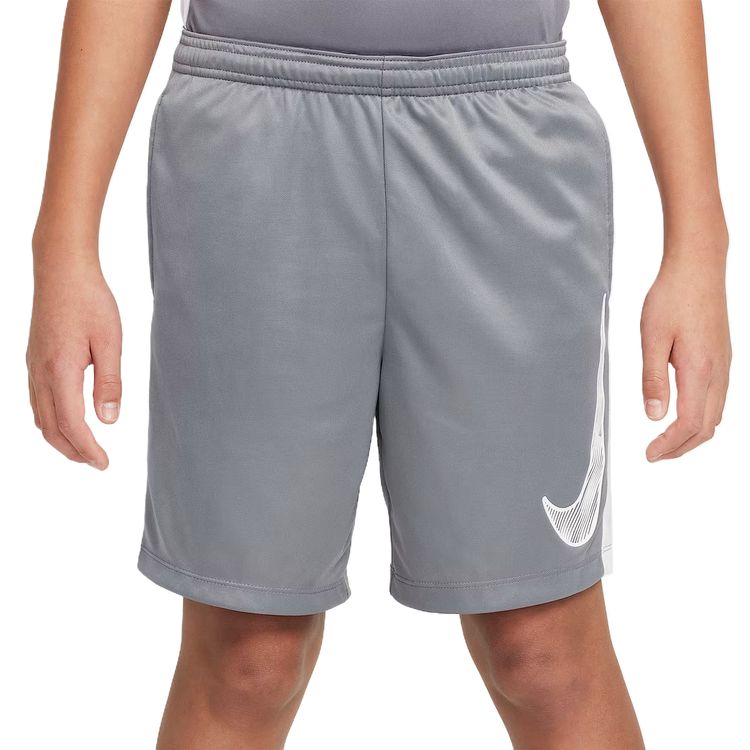 

Nike Dri Fit шорты для подростков Smoke Gray
