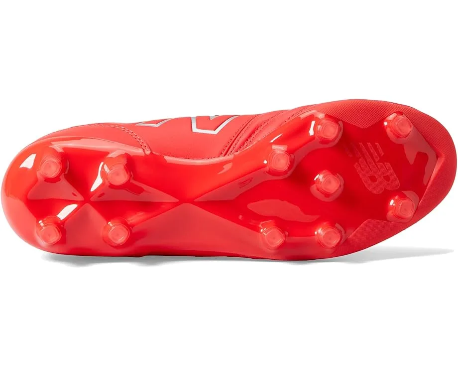 Кроссовки New Balance 442 V2 Team FG Soccer Cleats, Red/White — фото 3