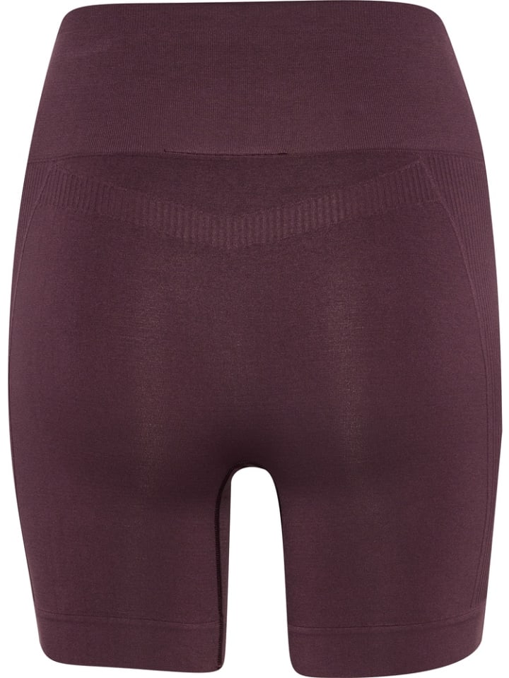 

Короткие бесшовные шорты Tif коричневого цвета Hummel