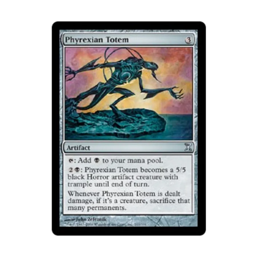 

CCG Фирексийский тотем (U), MTG - Time Spiral