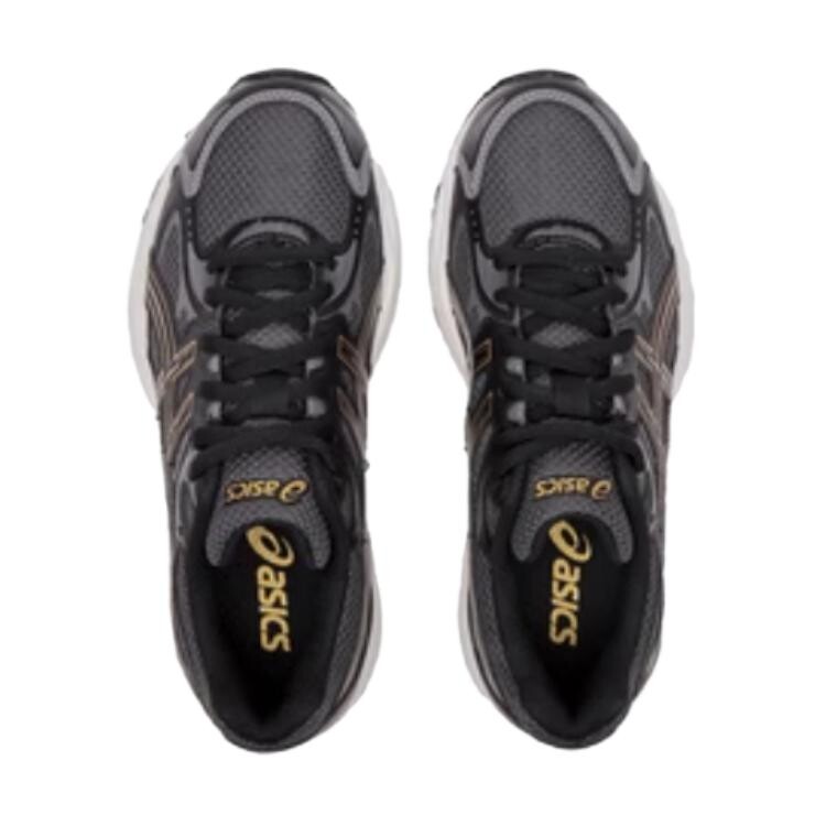 Кроссовки для детей, детские, низкие, серые/желтые Asics, серый/желтый — фото 3