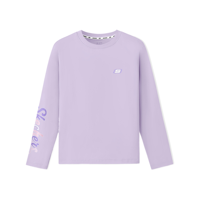 

Футболка Women's Light Snow Cyan/00EW Skechers, светло-сиреневый, Фиолетовый, Футболка Women's Light Snow Cyan/00EW Skechers, светло-сиреневый