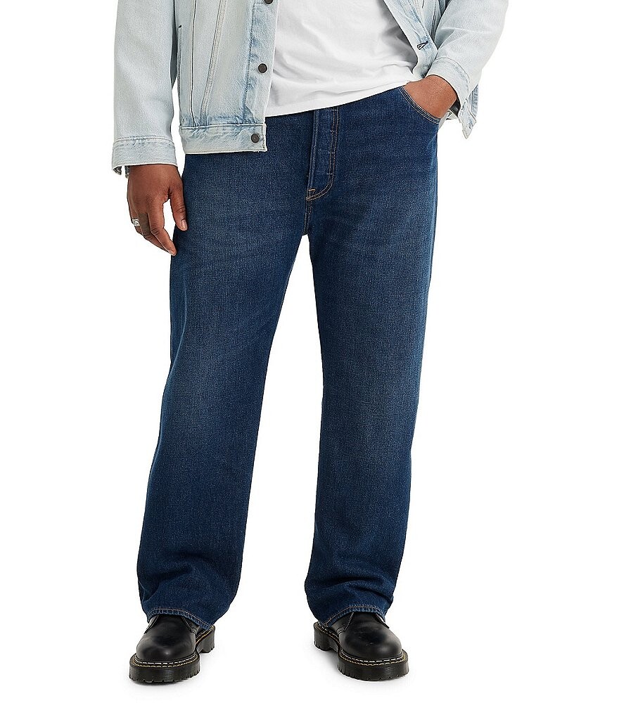 

Джинсы оригинального кроя Levi's Big & Tall 501, синий
