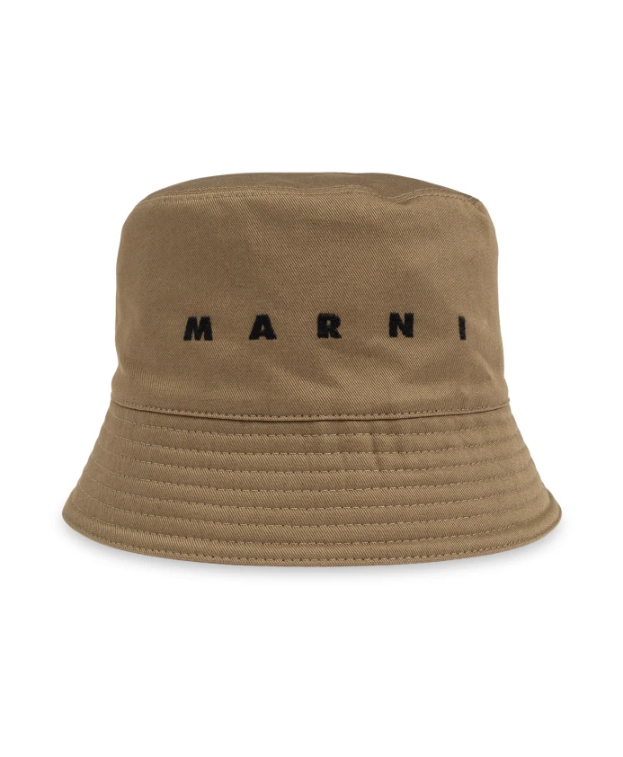 

Шапка с логотипом Marni, зеленый