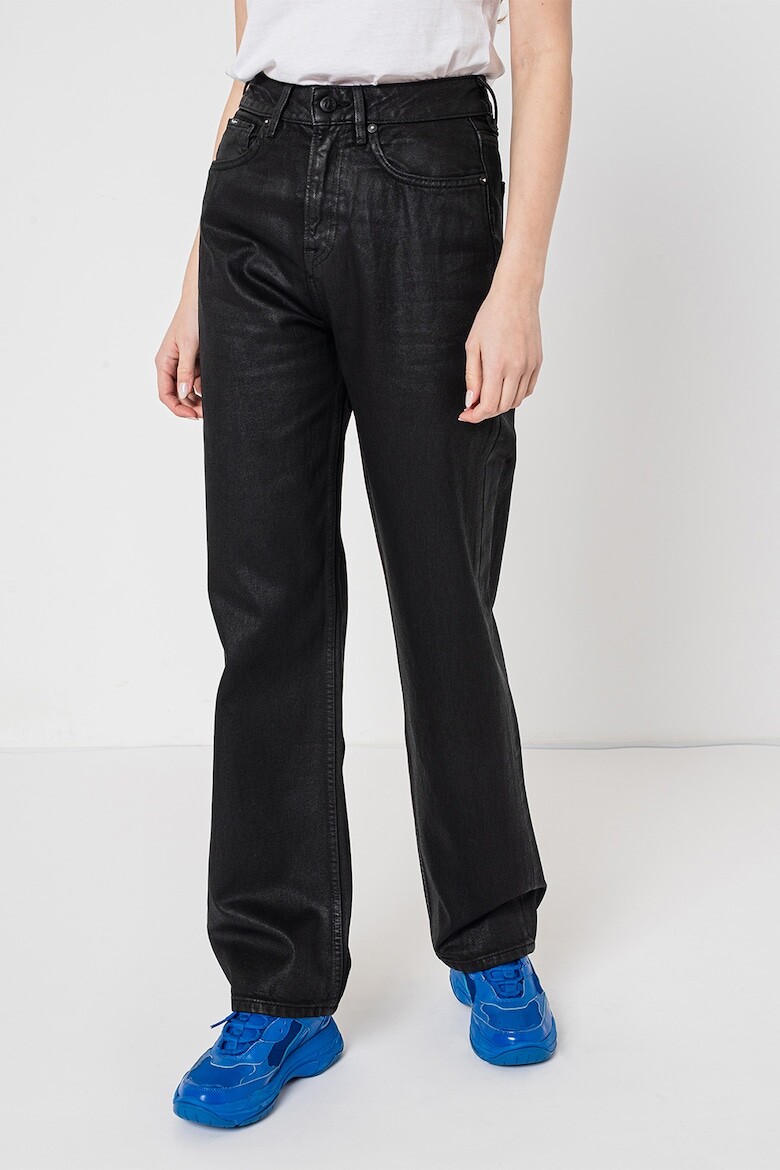 

Прямые джинсы с высокой талией Pepe Jeans London, черный