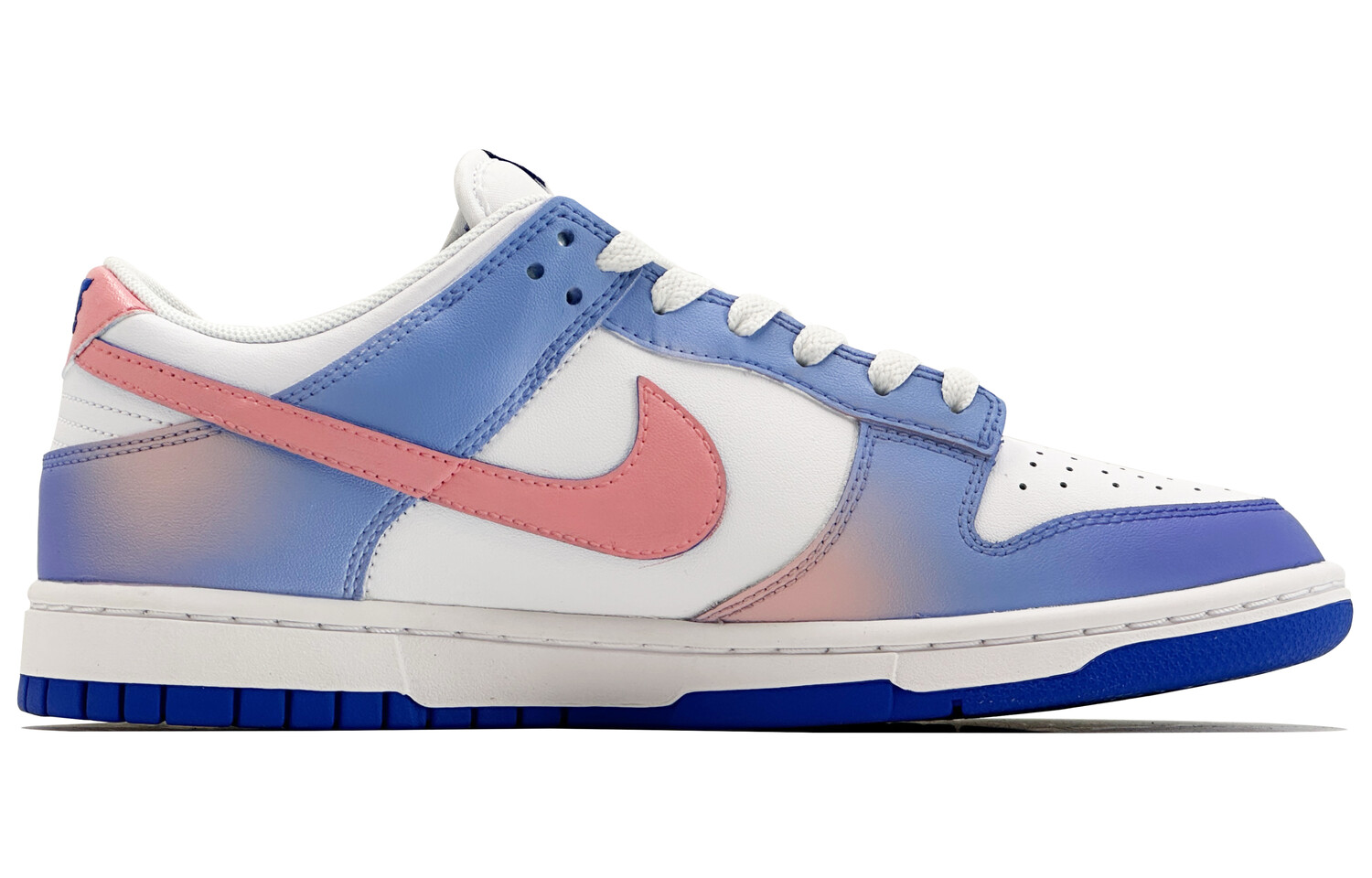 

Кроссовки Nike Dunk Skateboard Shoes Women's Low-Top Blue White, Синий, Кроссовки Nike Dunk Skateboard Shoes Women's Low-Top Blue White