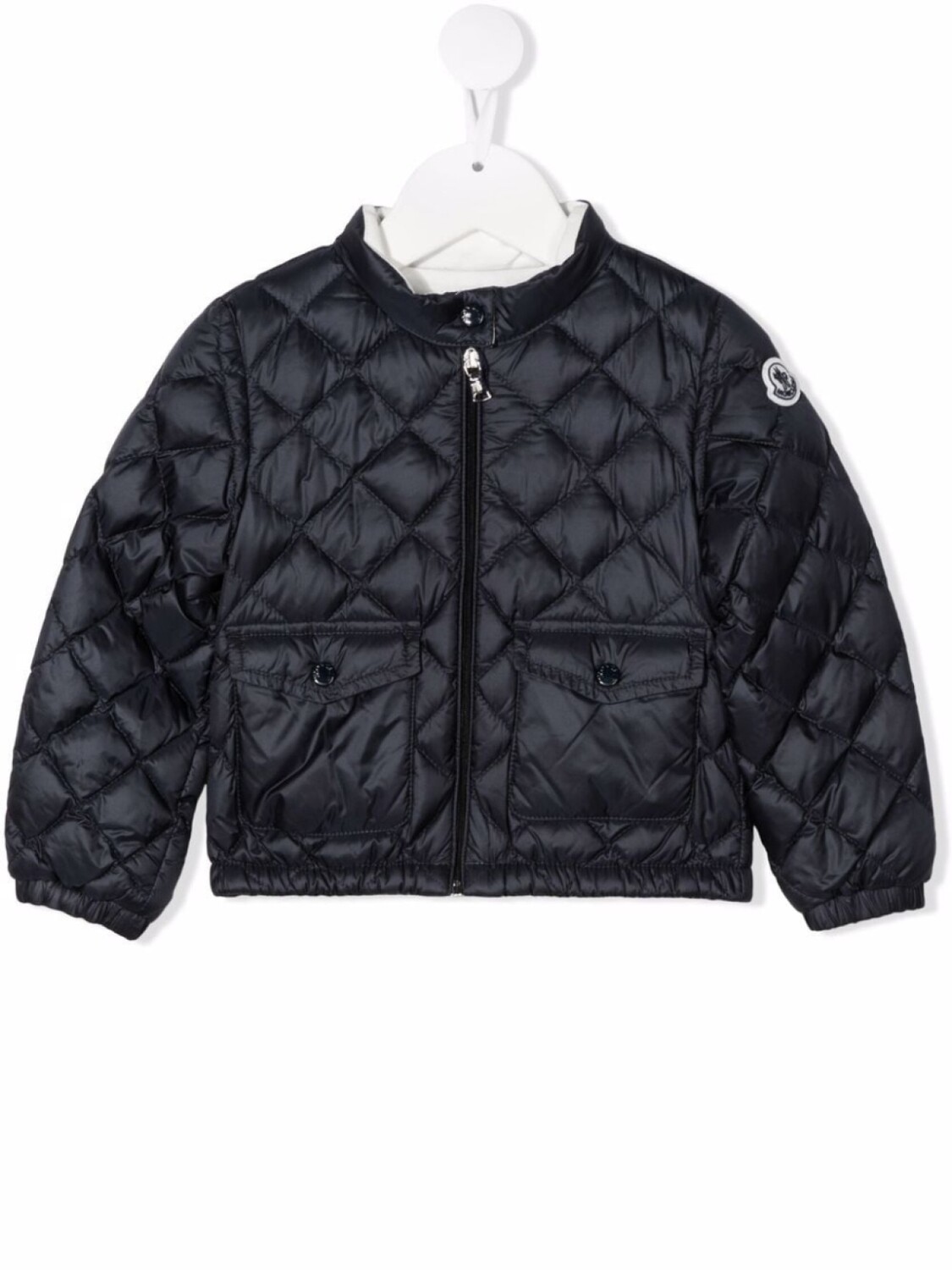 

Moncler Enfant стеганая куртка Binic, синий