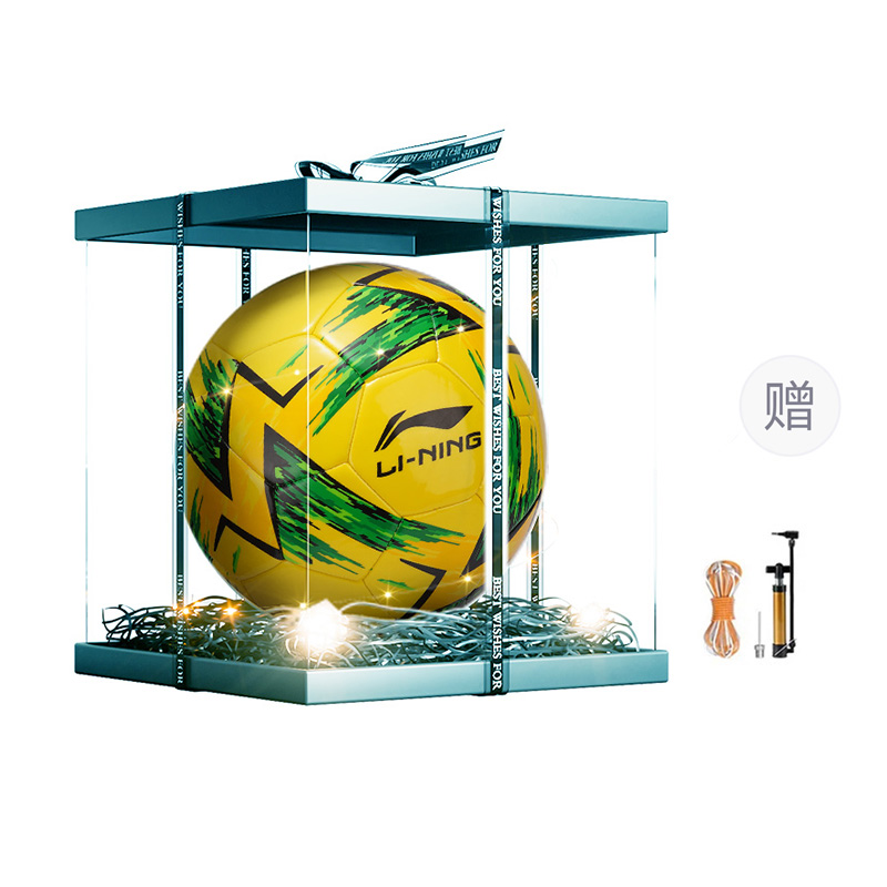 

LINING Размер 4 5 футбольный мяч с машинной строчкой унисекс yellow