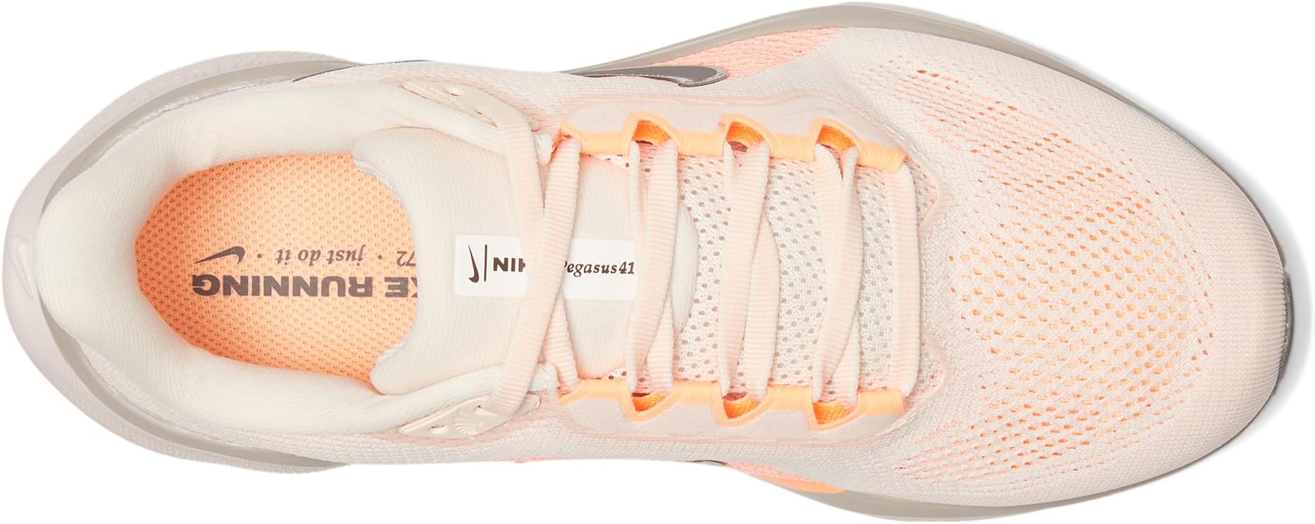 Кроссовки Nike Women's Pegasus 41, Guava Ice/Cave Stone/Orange Pulse/Malt/Silt Red — фото 2