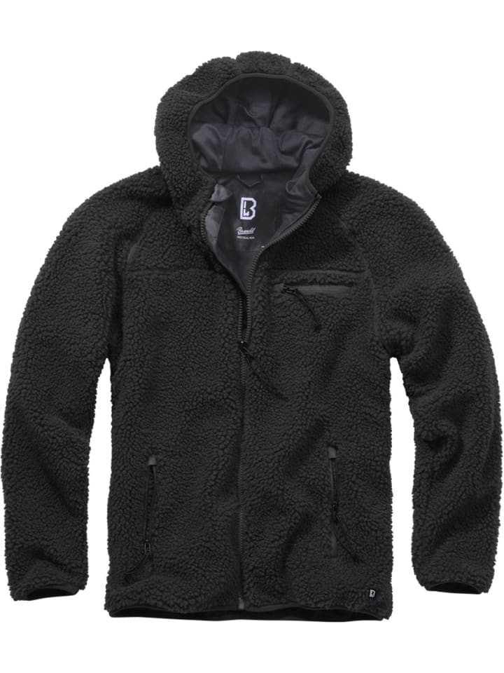 

Флисовая куртка Teddyfleece Worker Jacket Brandit, черный