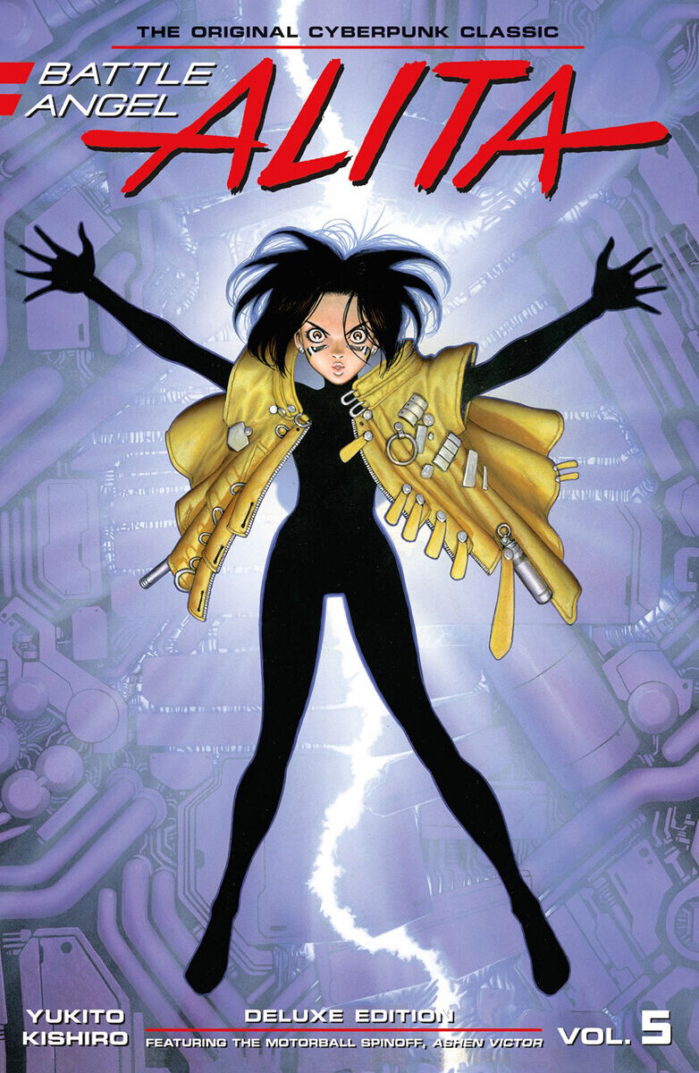 

Манга Battle Angel Alita Deluxe Edition Manga Volume 5 (Hardcover)