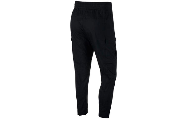 Брюки men's sportswear cargo big pocket casual black long pants/trousers Nike, черный — фото 2