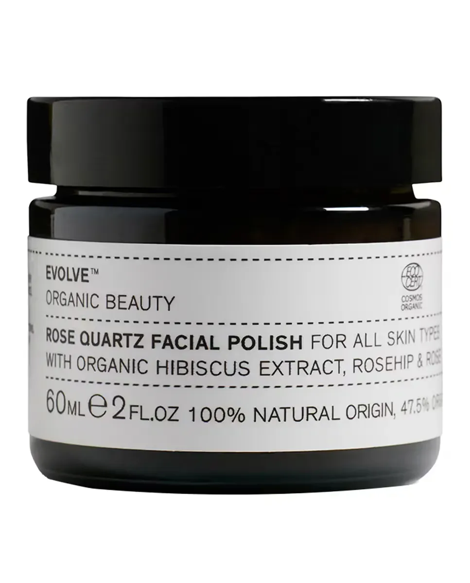 Скраб для лица Rose Quartz Facial Polish 60 мл Evolve