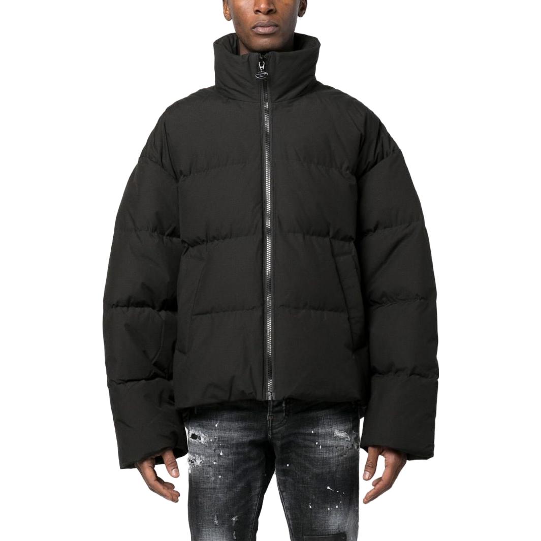 DIESEL Куртка мужская черная, Black — фото 4