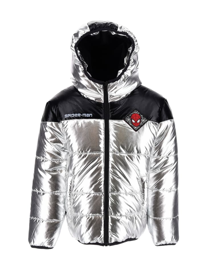 

Зимняя куртка Spiderman, серебряный