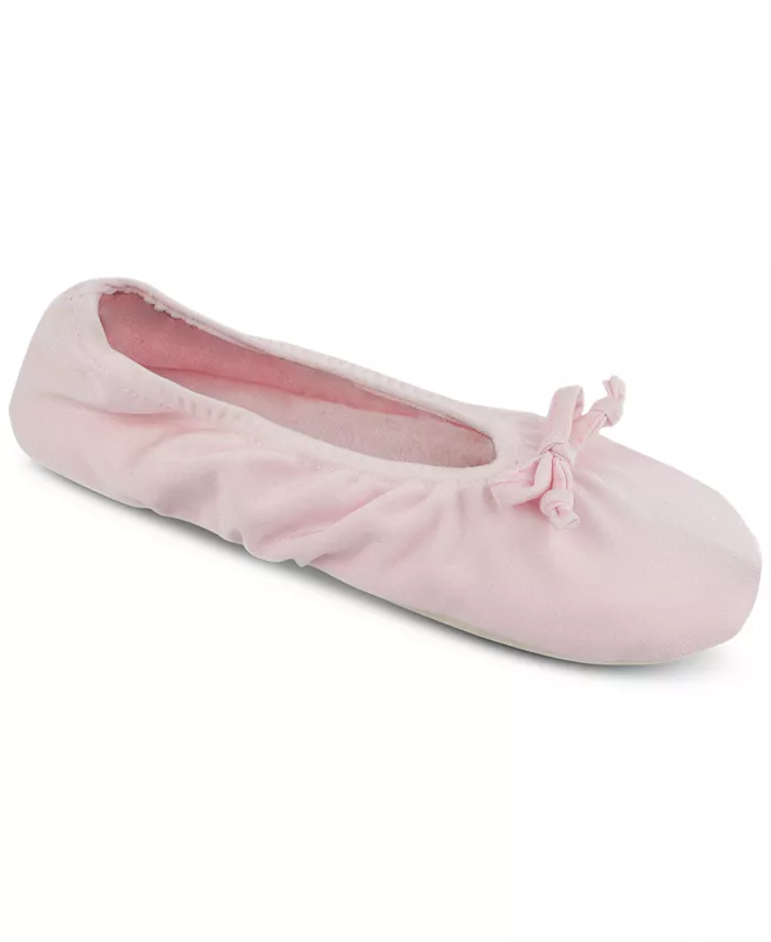 Женские эластичные атласные балетки Muk Luks, розовый