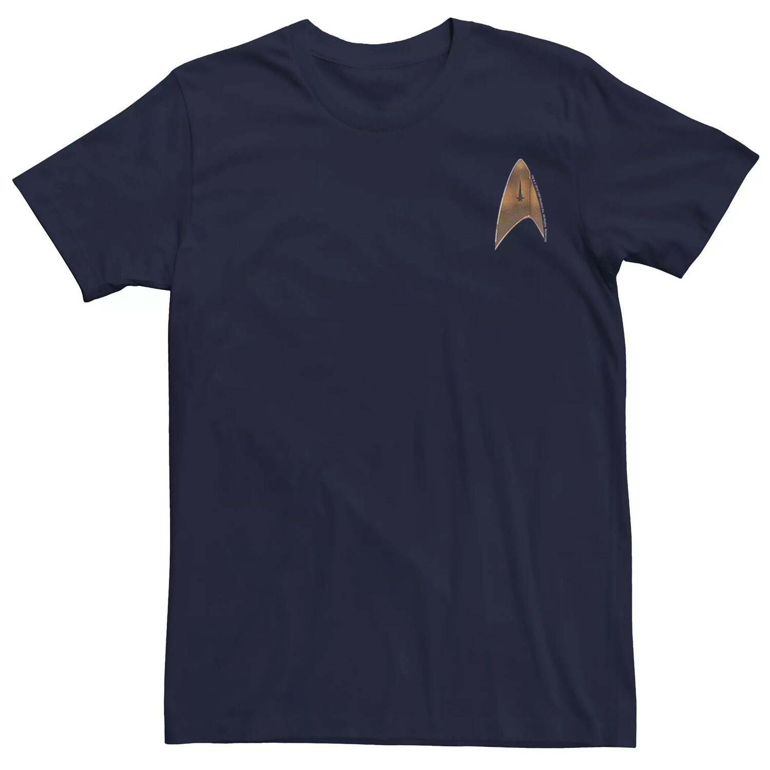 

Мужская футболка с рисунком Star Trek Discovery Federation Shield Licensed Character