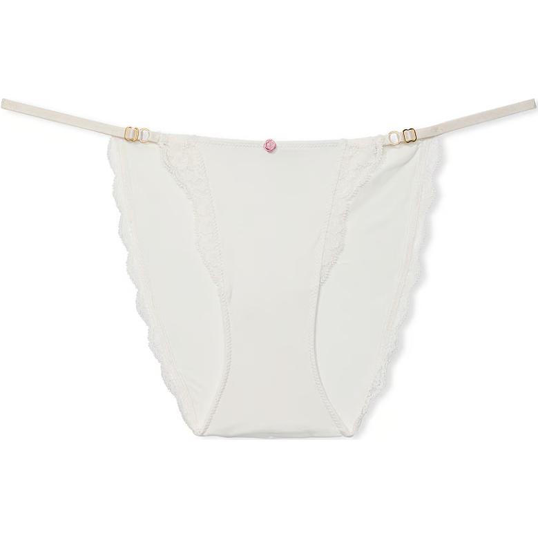 

Женские Трусы Victoria's Secret, 1 упаковка (Кокосовый Белый/Кокосовый Белый)