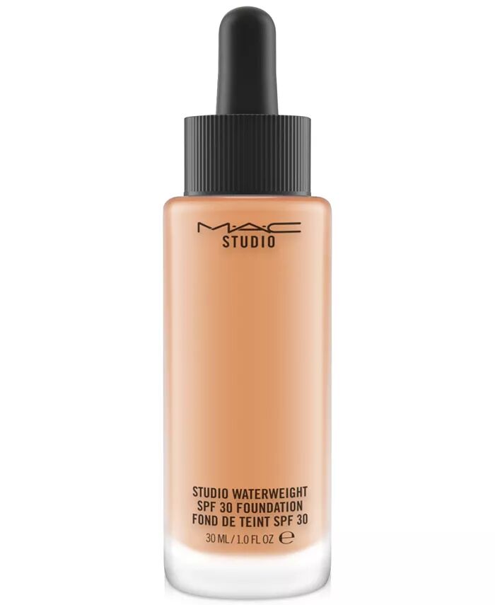 

Тональная основа Studio Waterweight SPF 30, 1 унция Mac, цвет NW18 (beige/rosy peach undertone)