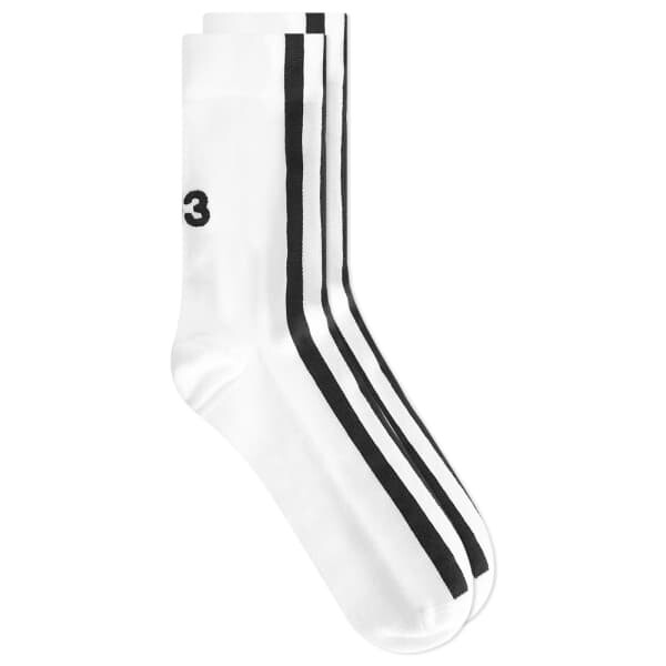 

Носки с тремя полосками Y-3, белый