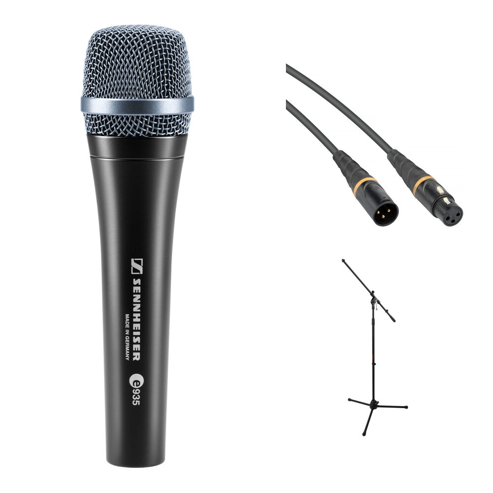 

Ручной микрофон Sennheiser E935 Dynamic Handheld Vocal Mic with Stand & Cable