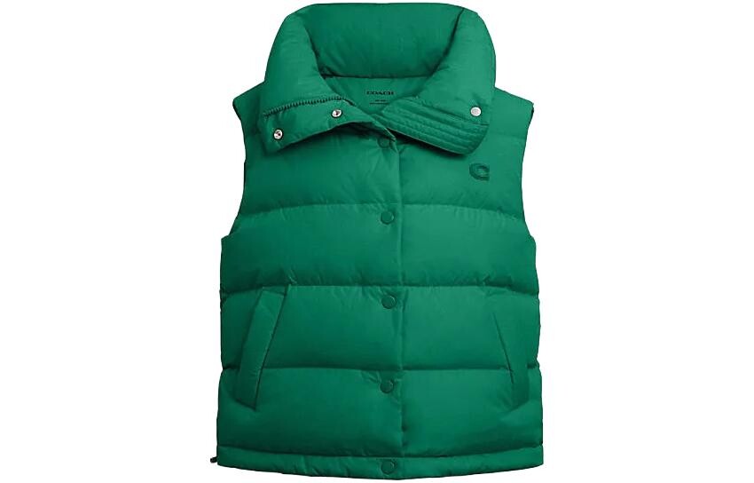 

COACH Женские жилеты, цвет Green