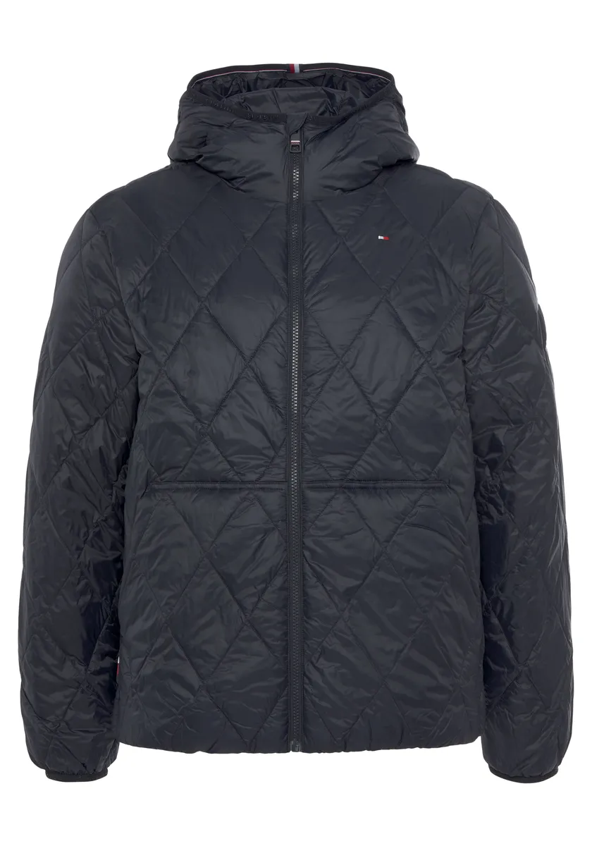 

Стеганая куртка Tommy Hilfiger "CL HOODED QUILTED JACKET", с капюшоном, цвет Desert Sky