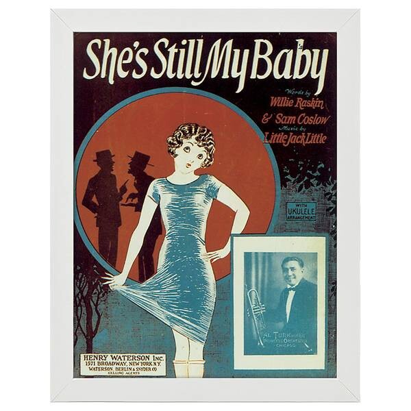 

Рамка для фотографий LegendArte Poster She's Still My Baby, белый