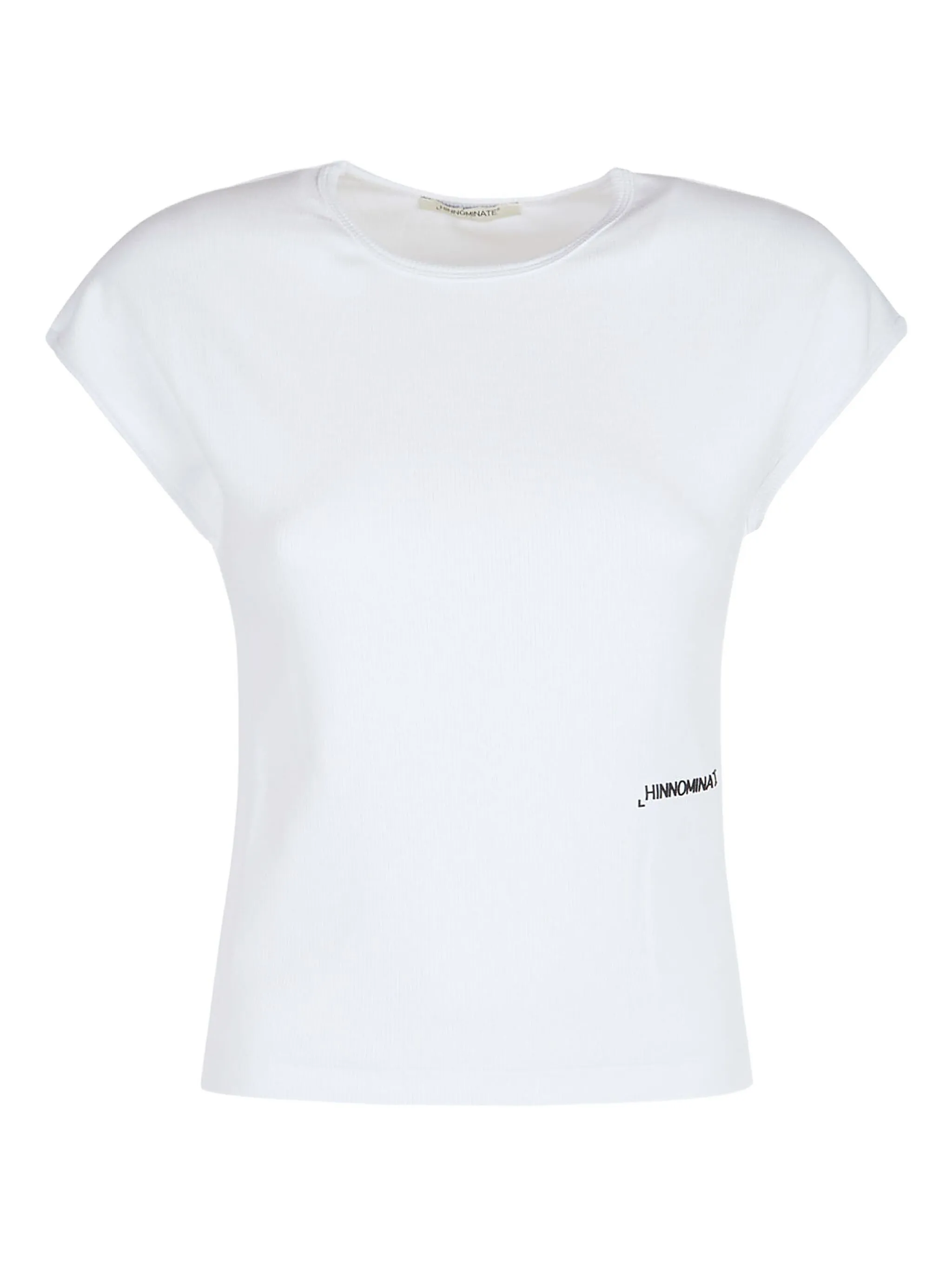 

Футболка в рубчик с рукавами кап Hinnominate, белый