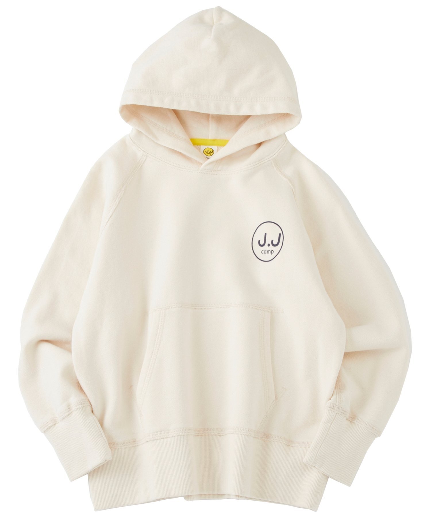 Детская толстовка с капюшоном JJ CAMP/(K) из 100% хлопка с крупным силуэтом. Robe, SHIRAYURI