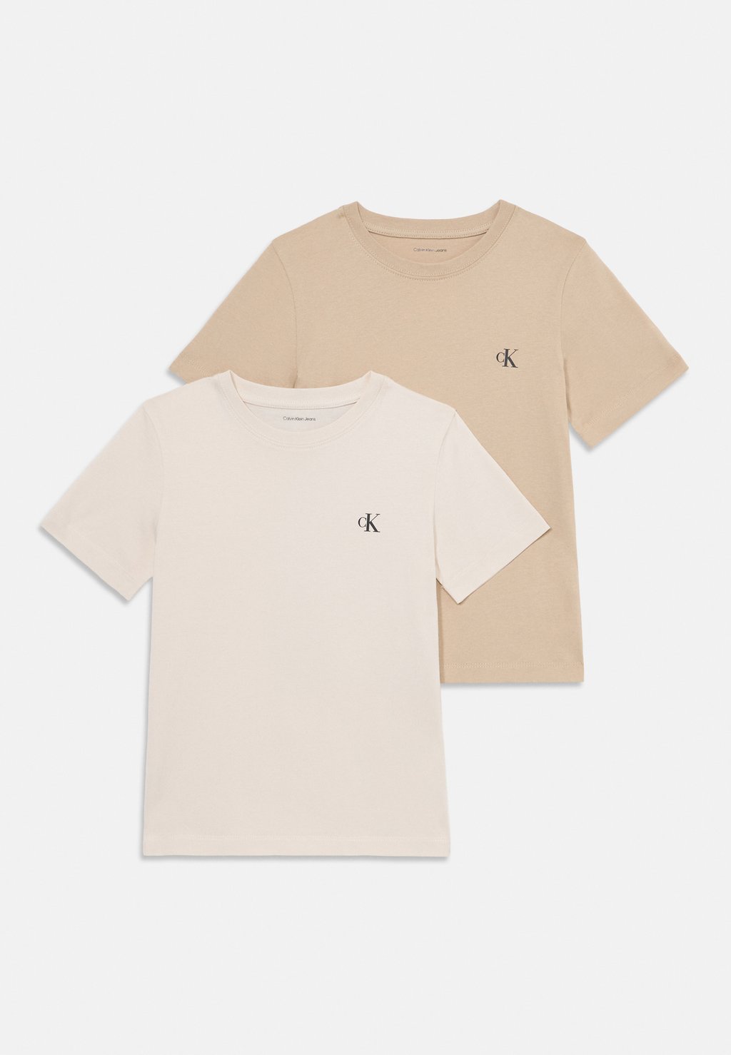 

Базовая футболка MONOGRAM UNISEX 2 PACK Calvin Klein Jeans, бежевый