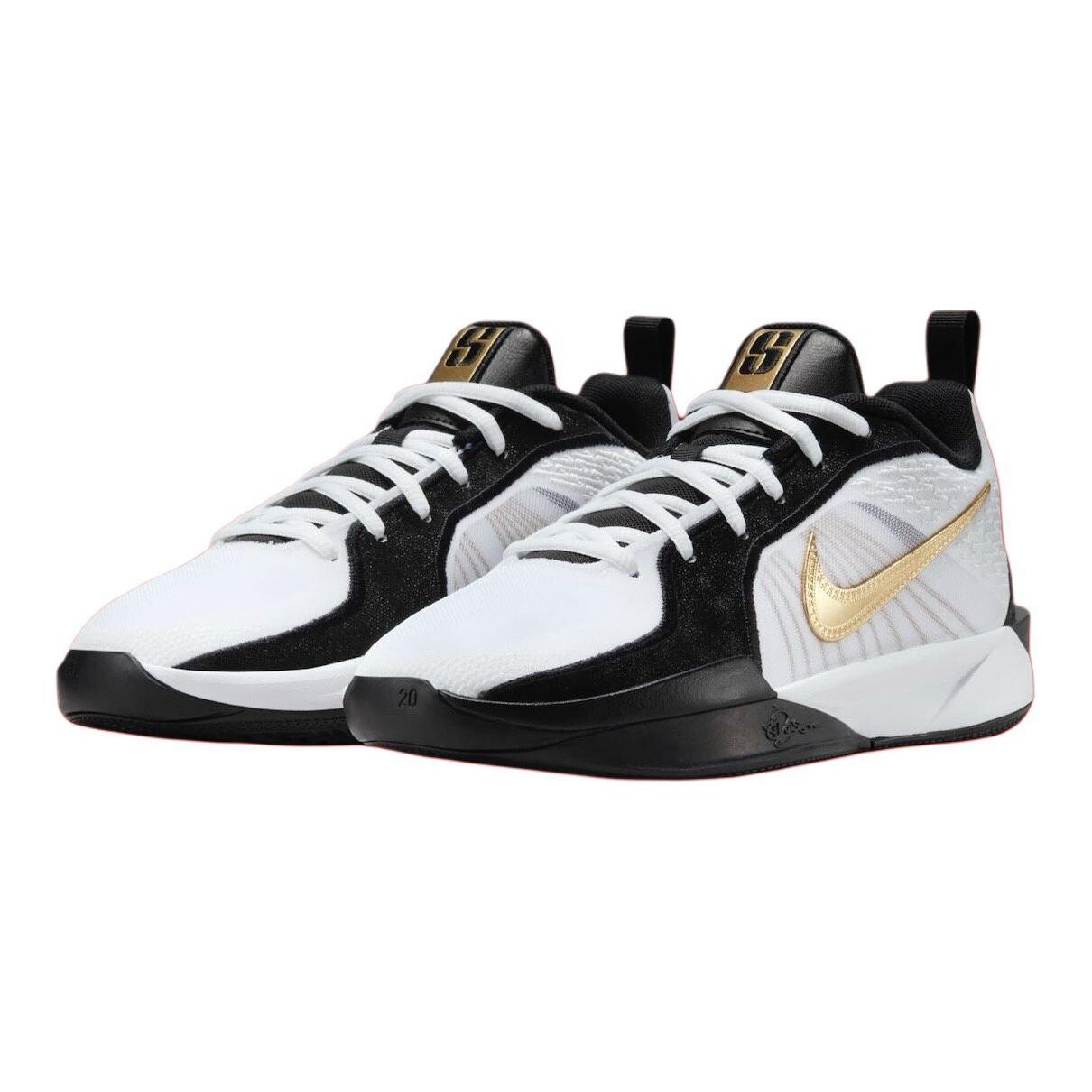Кроссовки Nike Sabrina 2 Gold Quest GS, белый — фото 3