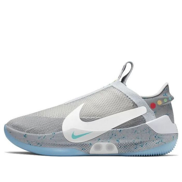 Кроссовки адаптируют bb mag wolf Nike, серебряный