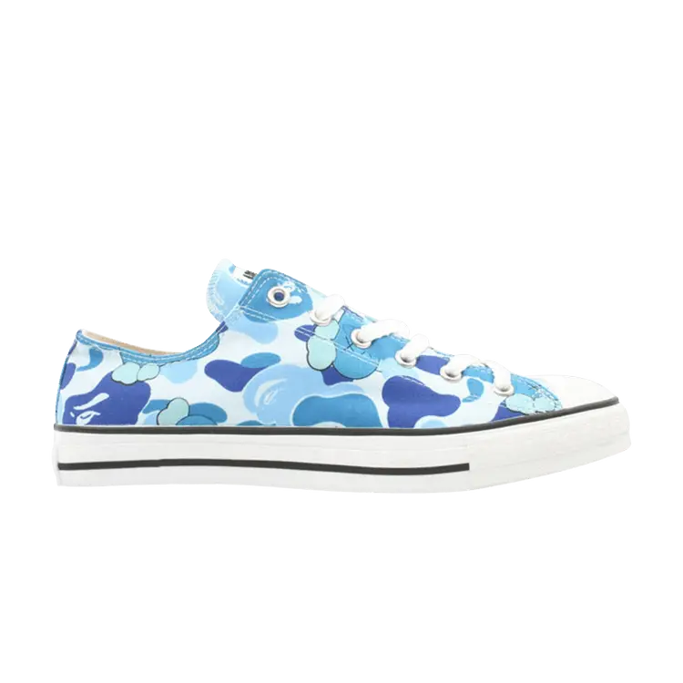 

Кроссовки BAPE Bapesta FS-010 Canvas Low 'Blue', синий