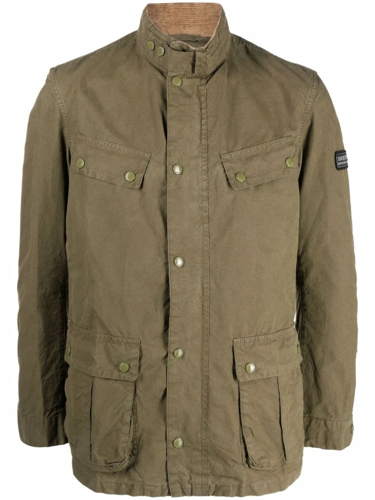 

Куртка с нашивкой-логотипом Barbour, зеленый