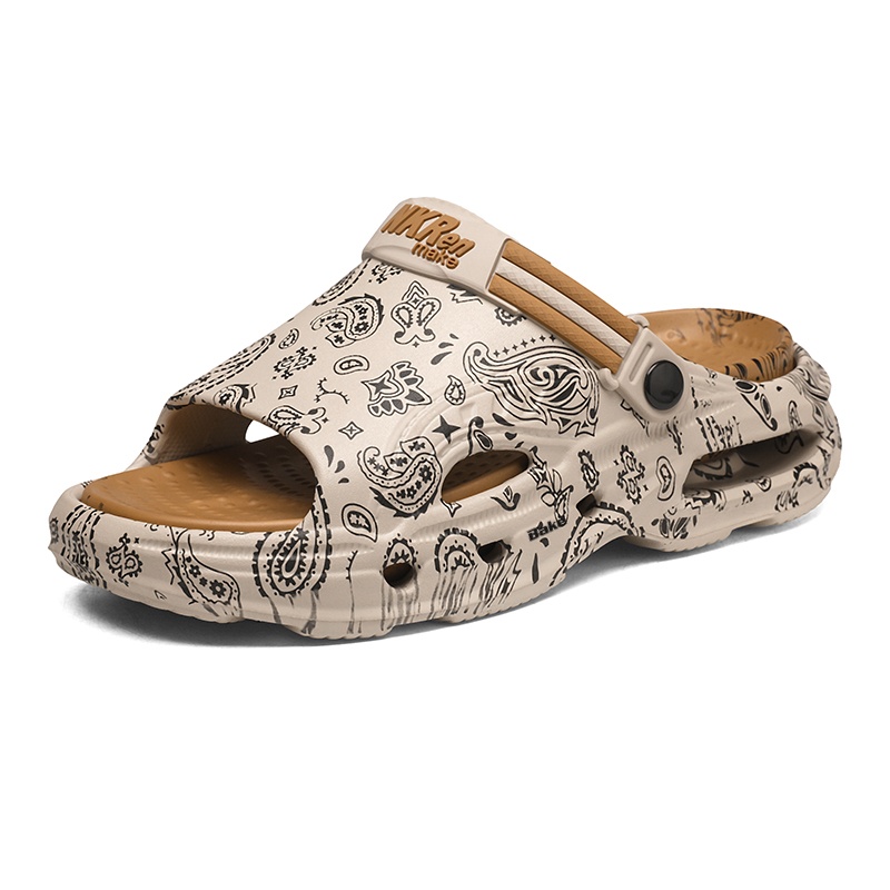 

BAKE Мужские сандалии с одной лямкой цвета хаки-браун, цвет Khaki Brown
