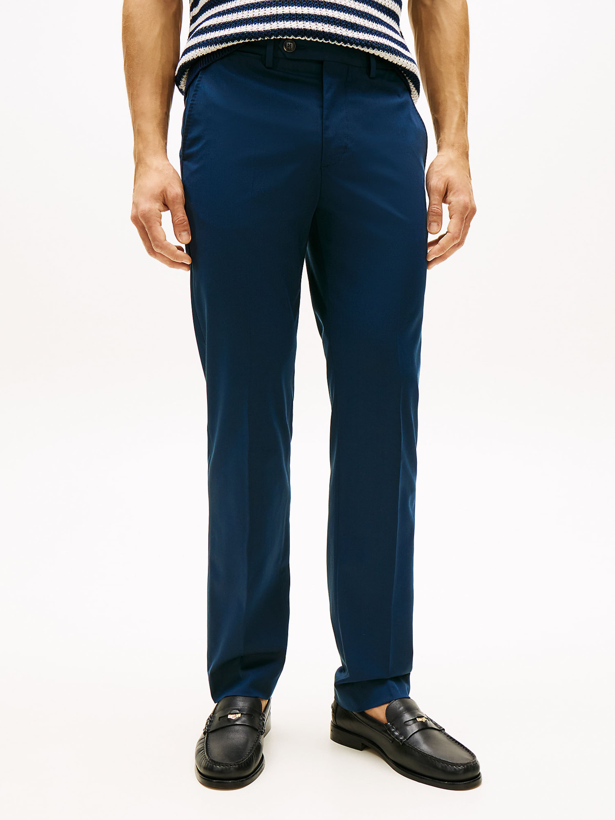 TOMMY HILFIGER Брюки чинос Regular 'Denton' в цвете Navy — фото 2