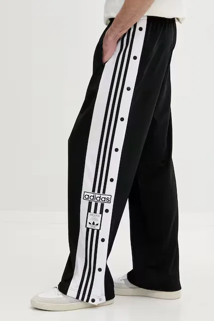 Спортивные штаны трикотажные Adibreak Adidas Originals, черный — фото 4