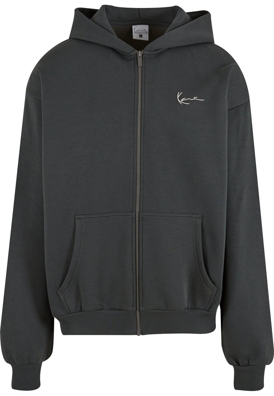 

Толстовка с капюшоном на молнии Karl Kani Zip-Up Hoodie, черный