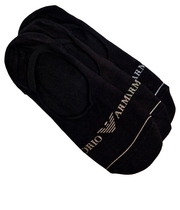 

Носки/Следки 3 шт. Emporio Armani, черный