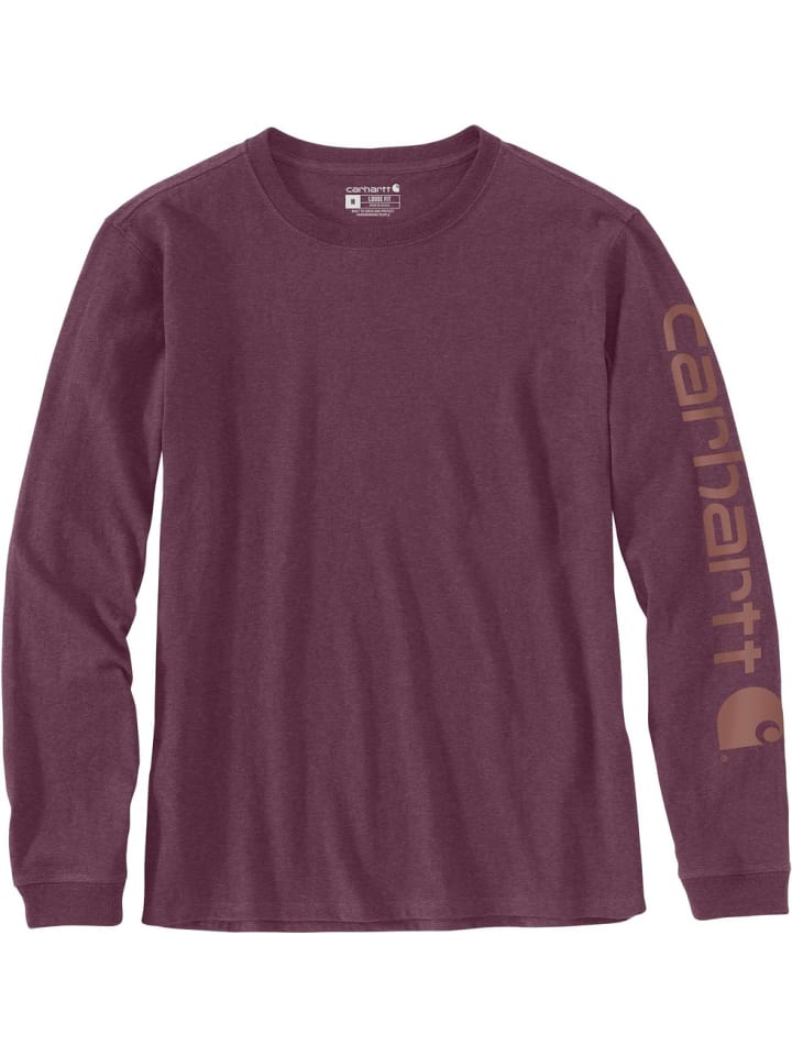 

Лонгслив CARHARTT , фиолетовый